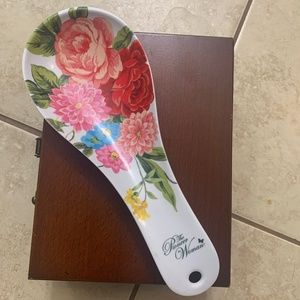 The Pioneer Woman Floral Spoon Rest plastic
